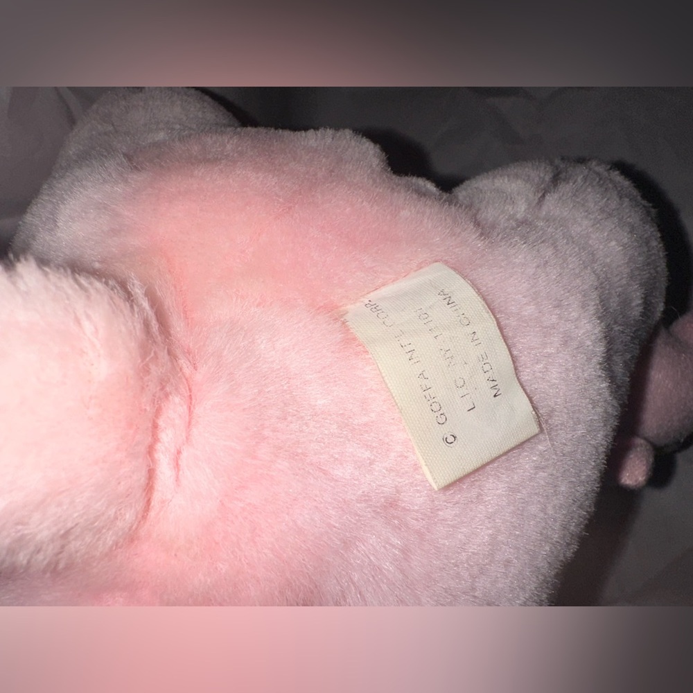 Vintage Mama Pig with Piglets Plush - Picture 4 of 7